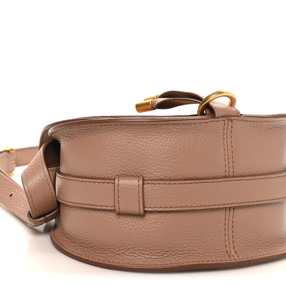 Chloe Grained Calfskin Small Marcie Saddle Bag Woodrose 7 of 8