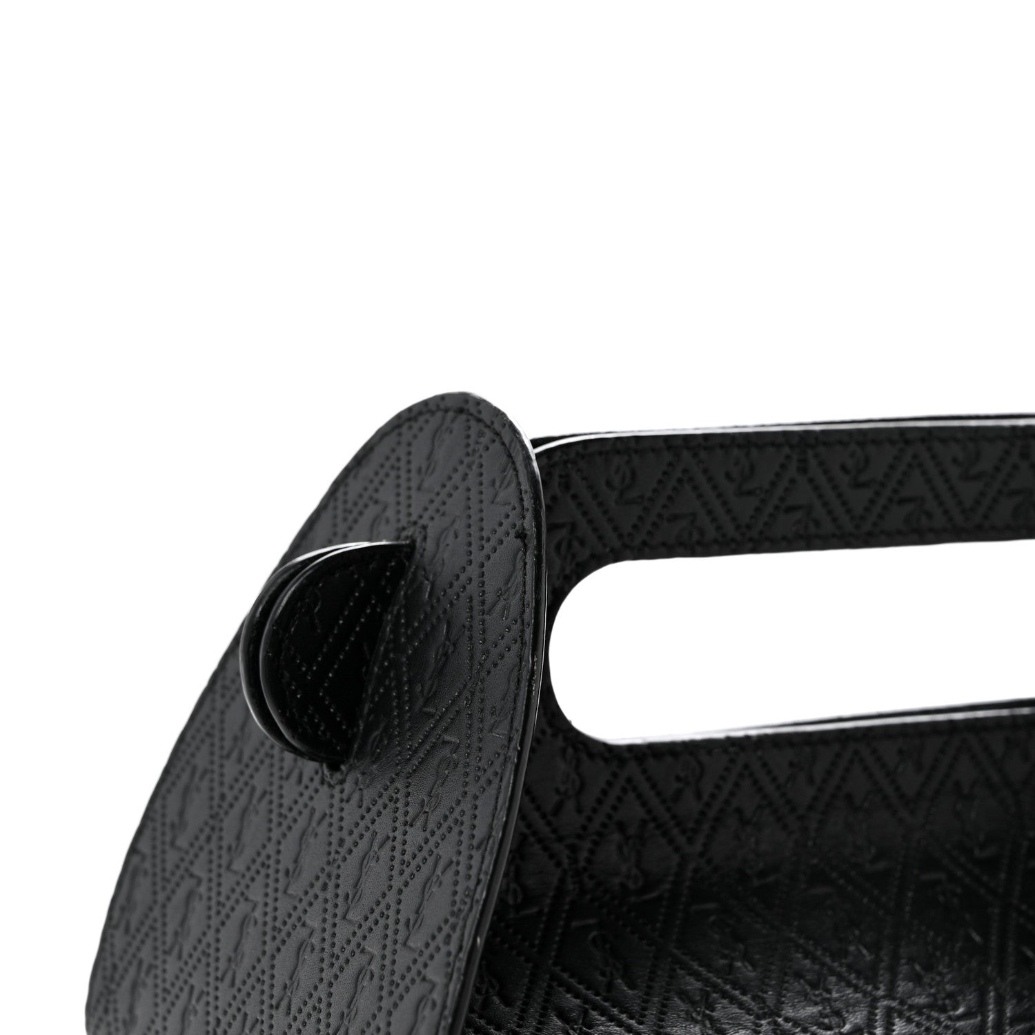 Saint Laurent Calfskin Monogram Take Away Box Black 14 of 15