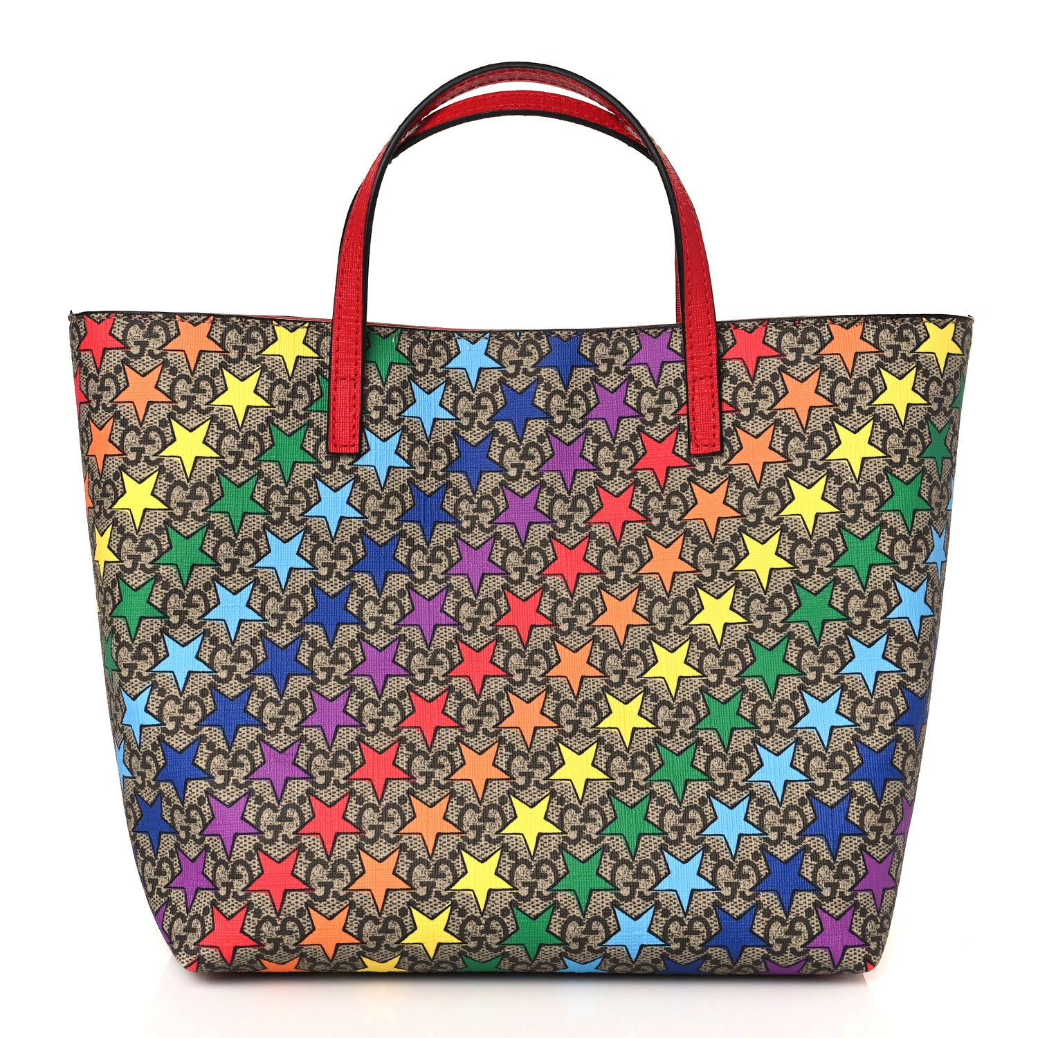 Gucci GG Supreme Monogram Childrens Star Print Tote Multicolor 1 of 11