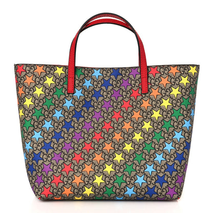 Gucci GG Supreme Monogram Childrens Star Print Tote Multicolor 1 of 11