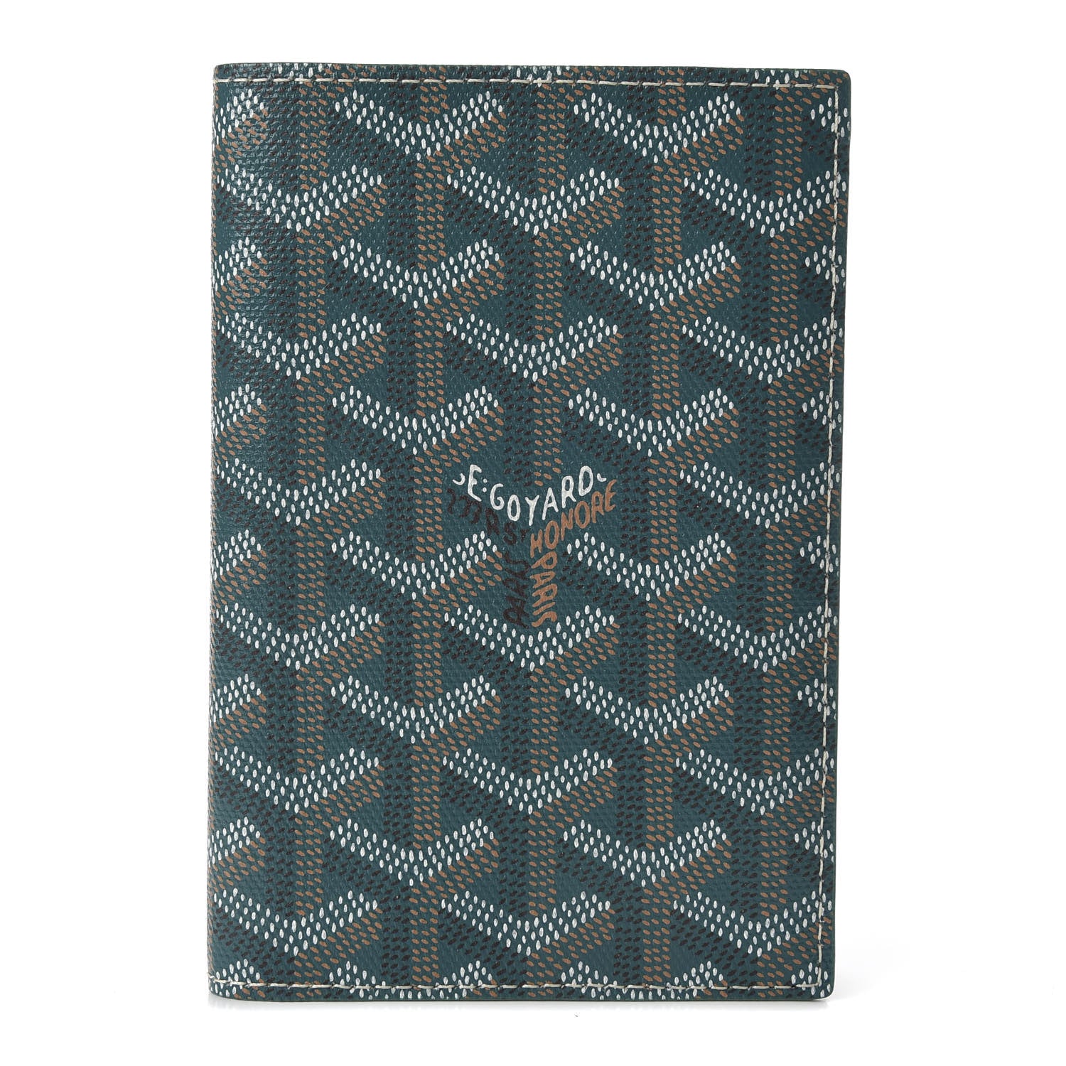 Goyard Goyardine Grenelle Passport Wallet Green 1 of 8