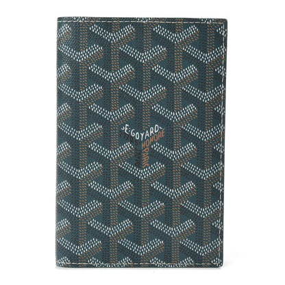 Goyard Goyardine Grenelle Passport Wallet Green 1 of 8