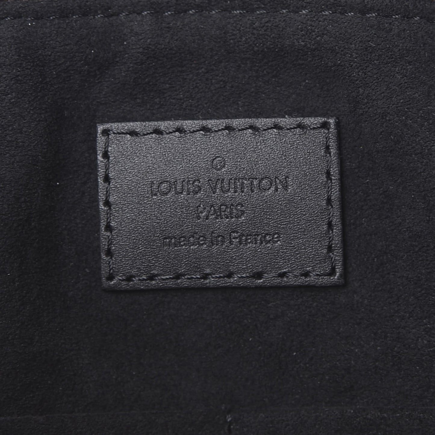 Monogram Flower Zipped Tote PM Black