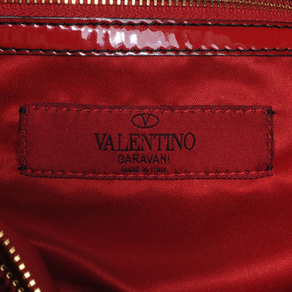 Valentino Garavani Patent Lacca Medium Nuage Hobo Rosso Valentino 6 of 7