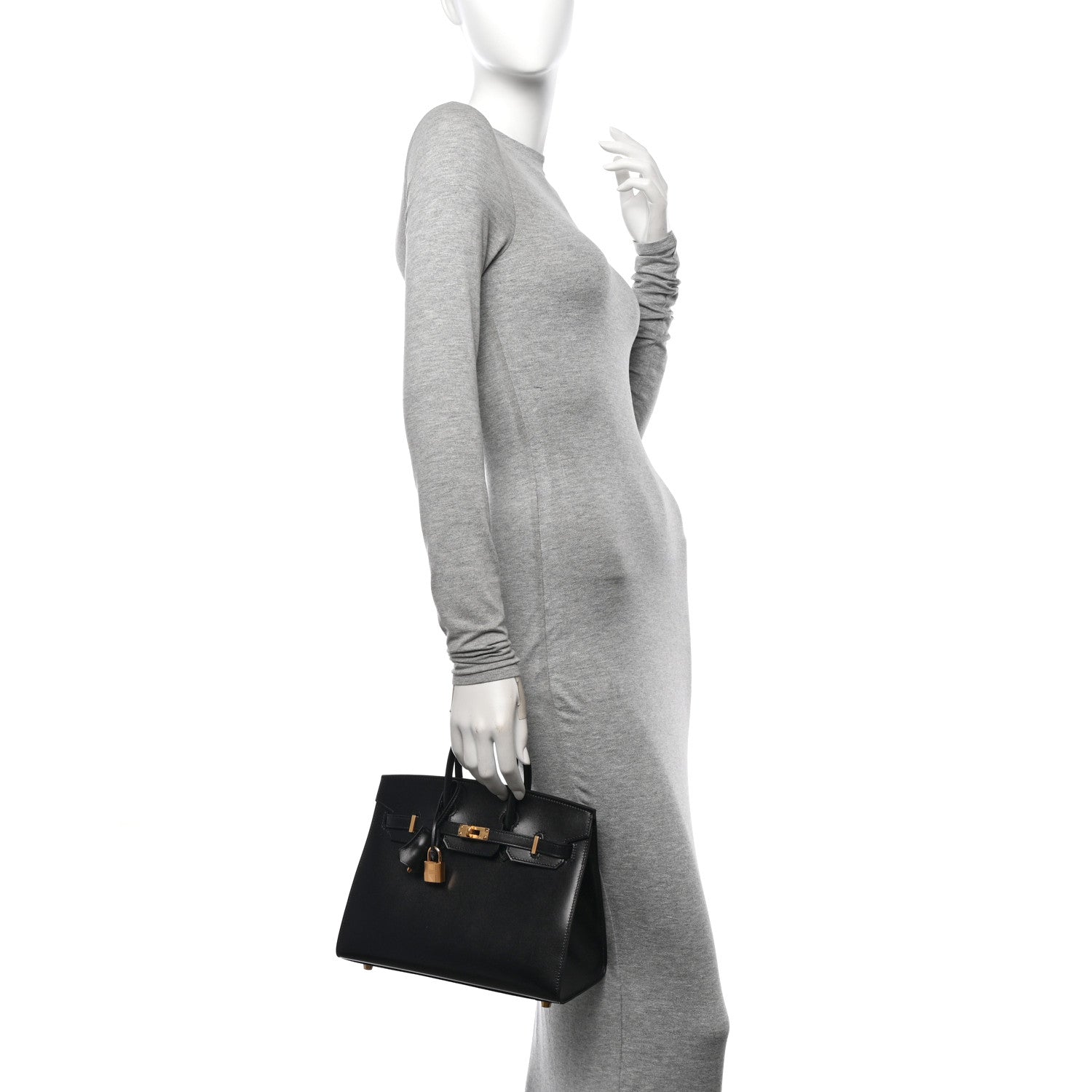 Hermes Box Birkin Sellier 25 Black 2 of 11