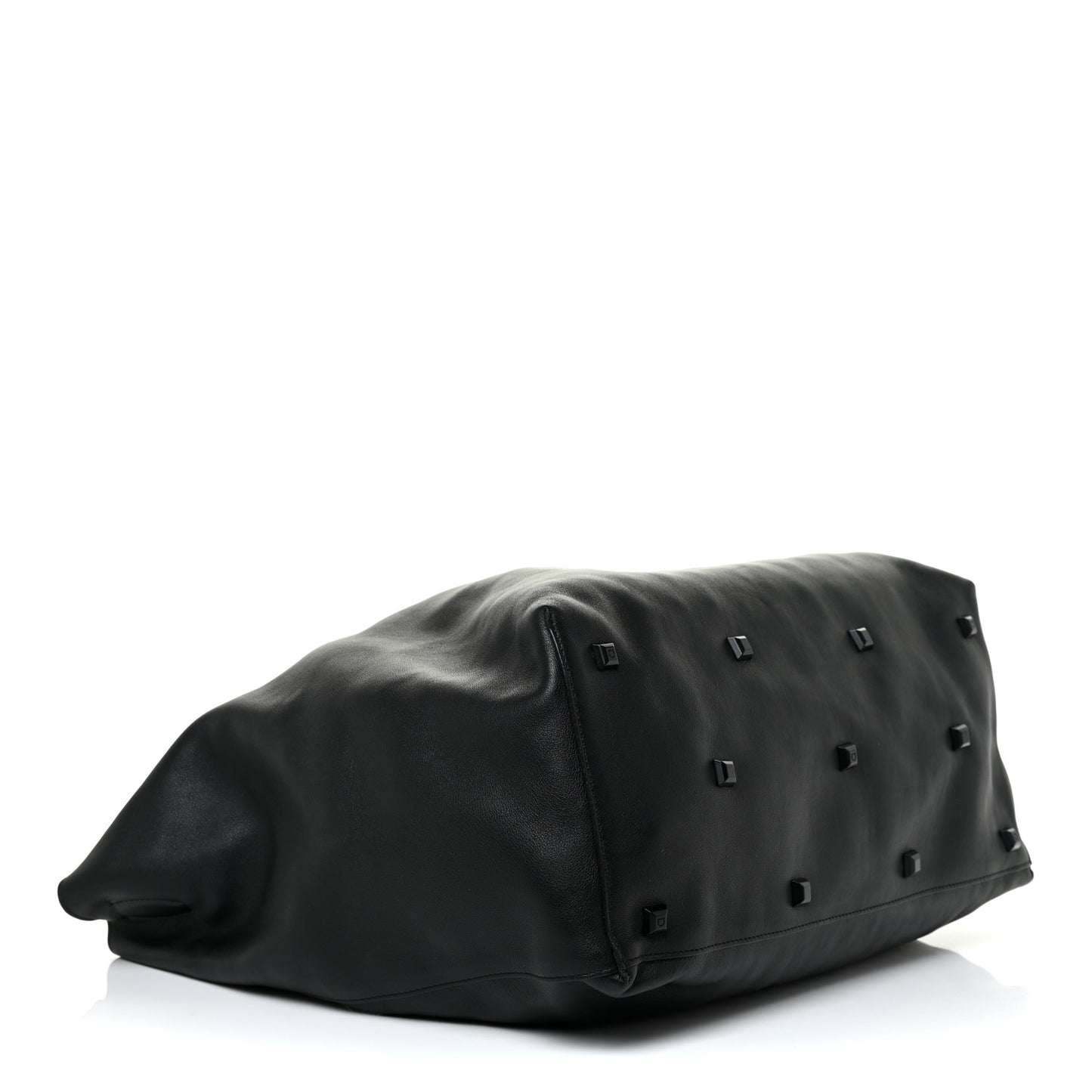 Soft Calfskin Studio Tote Black