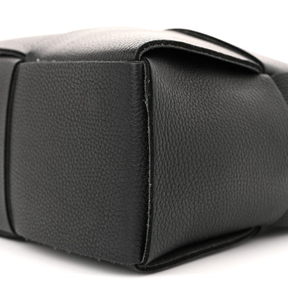 Bottega Veneta Grained Calfskin Maxi Intrecciato Mini Arco Tote Black 10 of 10