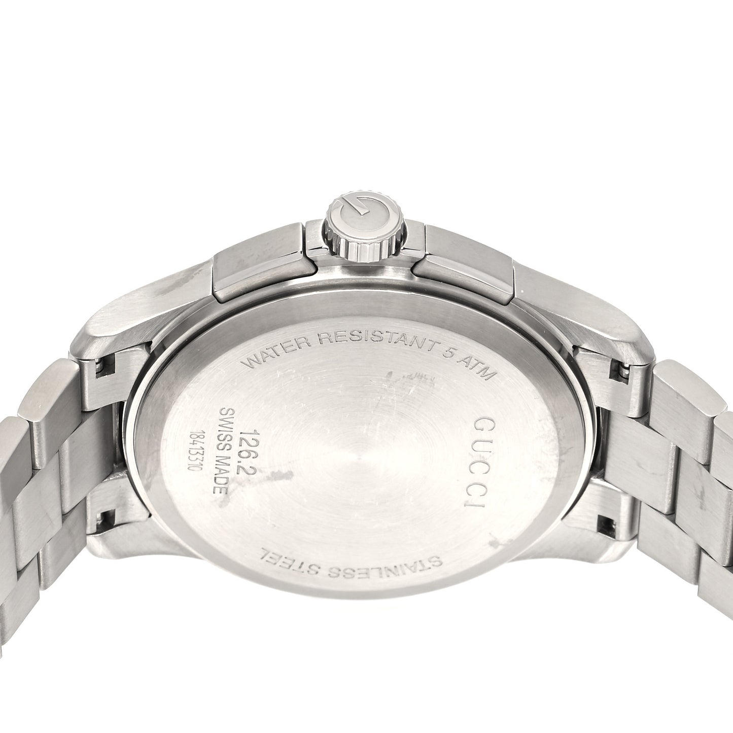 Stainless Steel 44mm G-Timeless Chronograph Quartz Watch Black