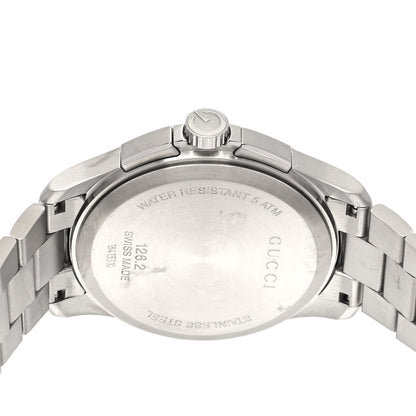 Gucci Stainless Steel 44mm G-Timeless Chronograph Quartz Watch Black 4 of 5