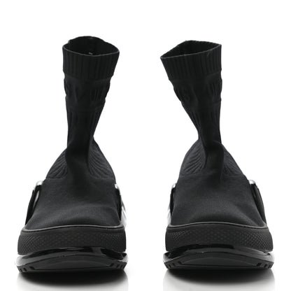 Louis Vuitton Stretch Textile Patent LV Archlight Sneaker Boots 41 Black 2 of 8