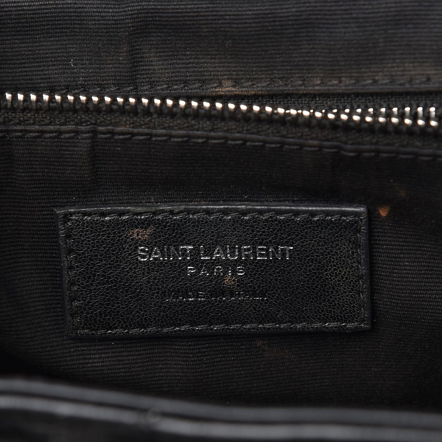 Calfskin Y Quilted Monogram Small Loulou Backpack Black
