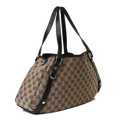 Gucci Monogram Medium Abbey Shoulder Bag Dark Brown 3 of 16