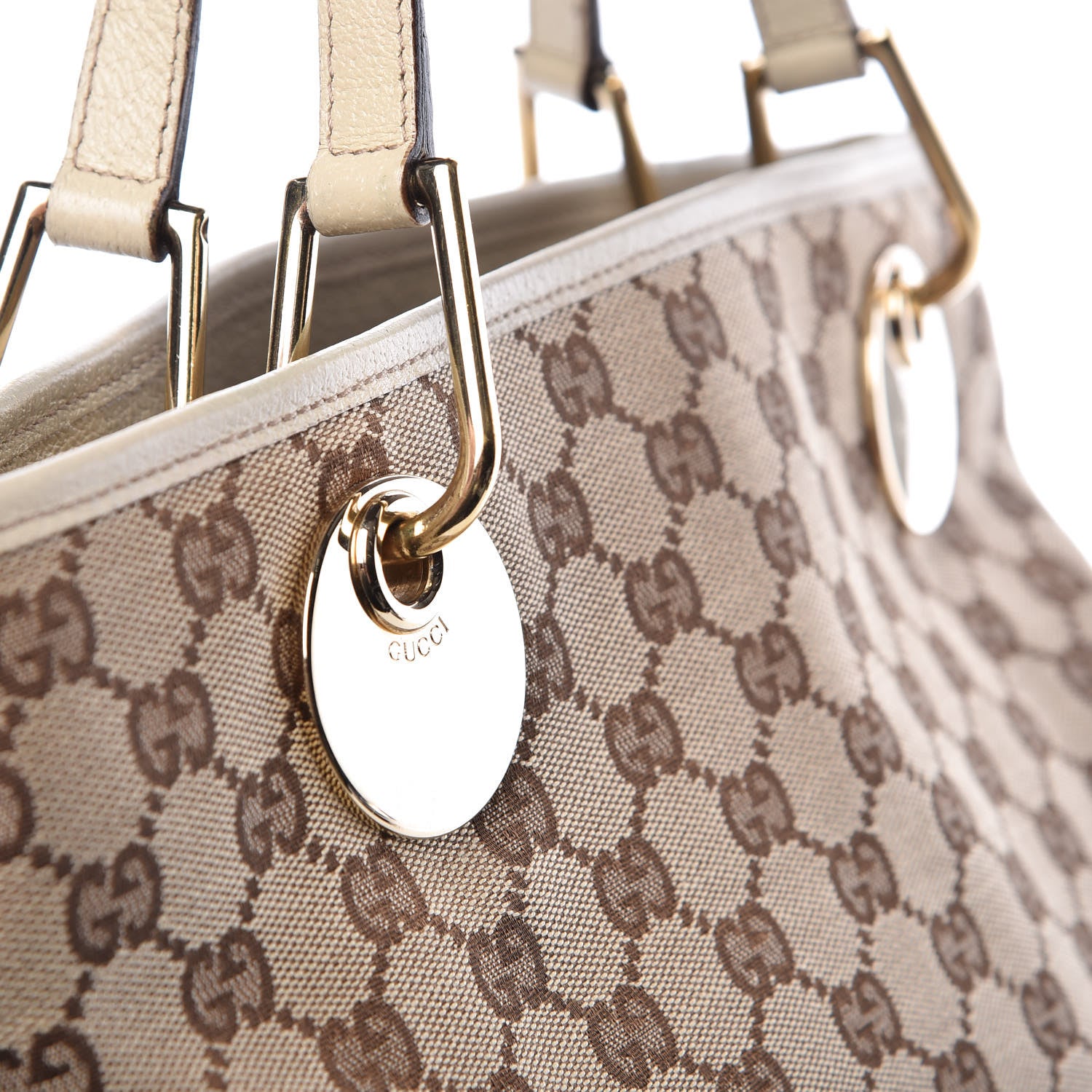 Gucci Monogram Medium Eclipse Tote Off White 13 of 13