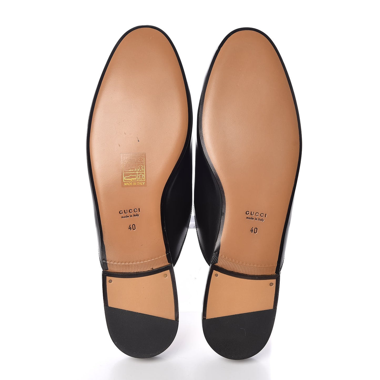 Calfskin Womens Princetown Slippers 40 Black