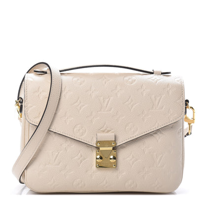 Louis Vuitton Empreinte Pochette Metis Creme 1 of 10
