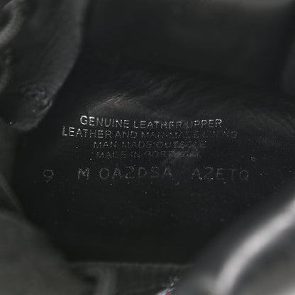 Jimmy Choo X TIMBERLAND Nubuck Glitter Mens Ankle Boots 9 Black Gunmetal 8 of 9