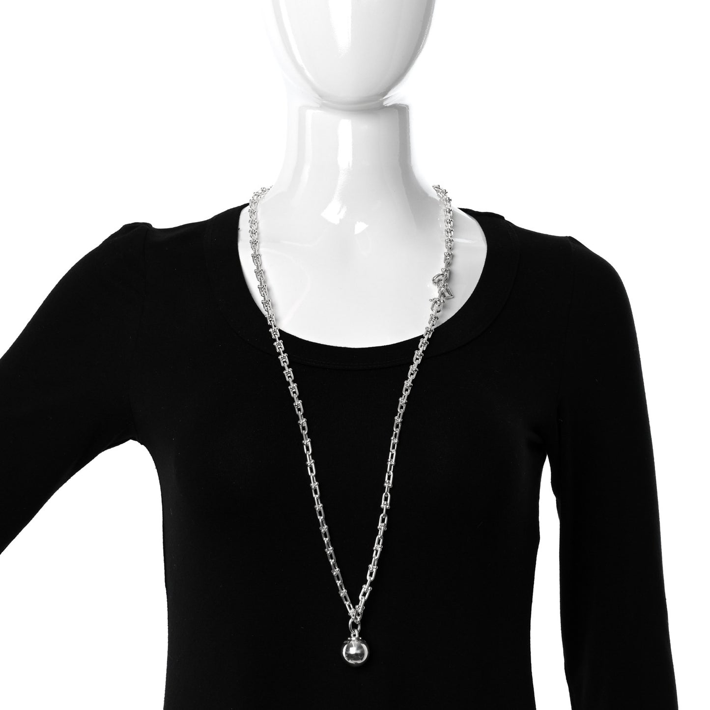 Sterling Silver HardWear Wrap Necklace