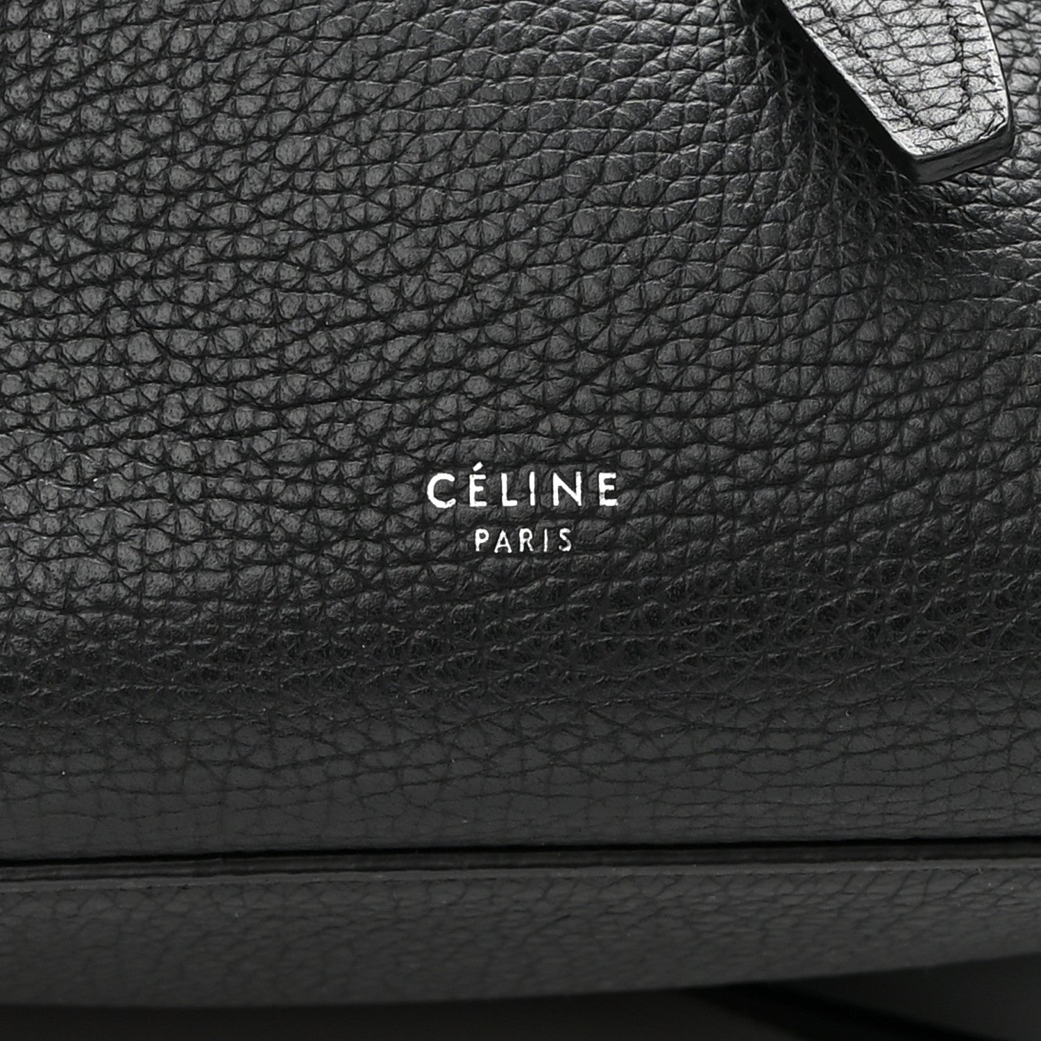 Celine Supple Grained Calfskin Small Big Bag Black 7 of 10