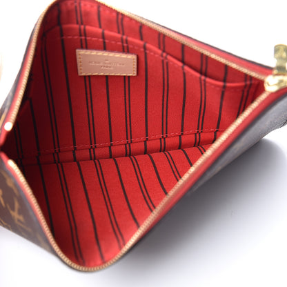 Louis Vuitton Monogram Neverfull MM GM Pochette Cherry 5 of 8