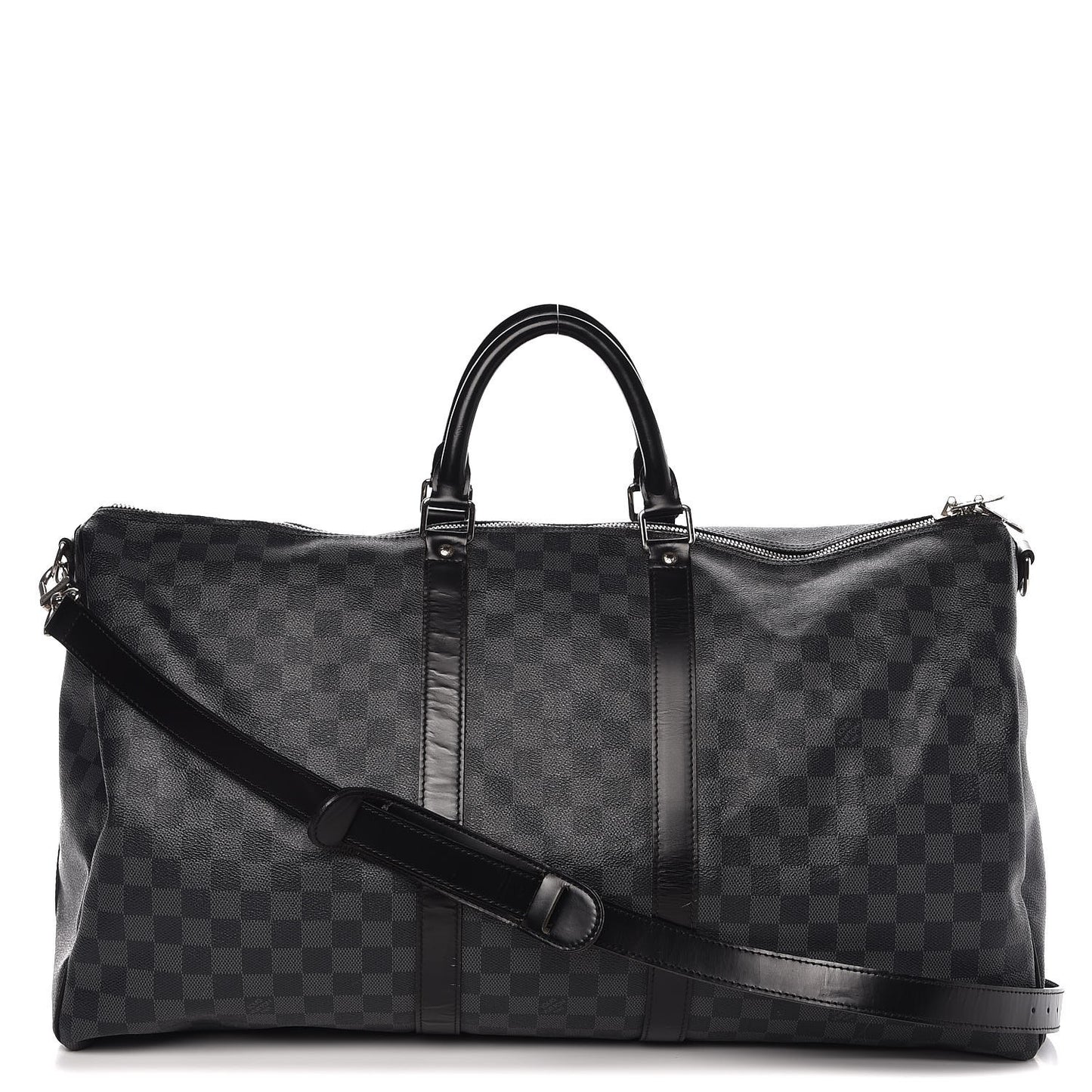 Damier Graphite Keepall Bandouliere 55