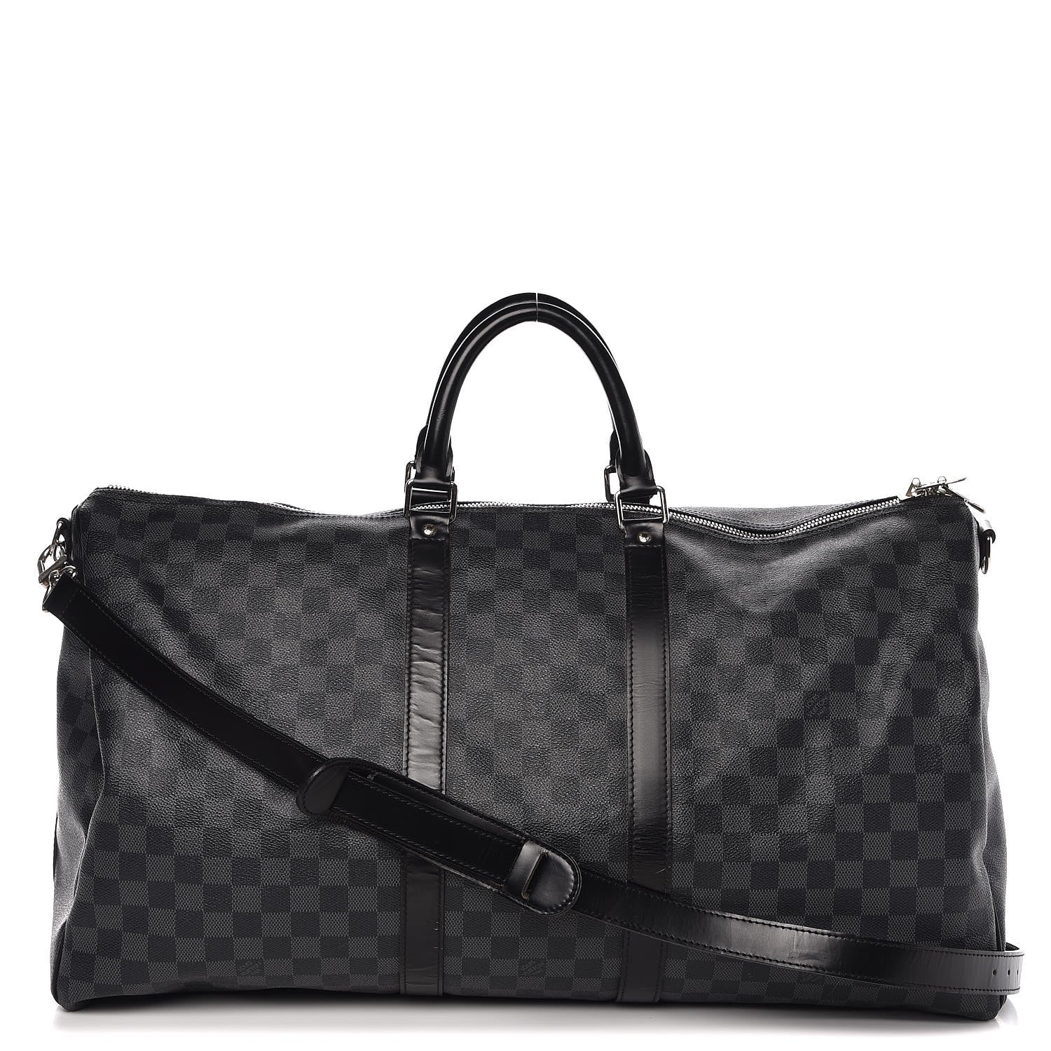 Louis Vuitton Damier Graphite Keepall Bandouliere 55 1 of 9