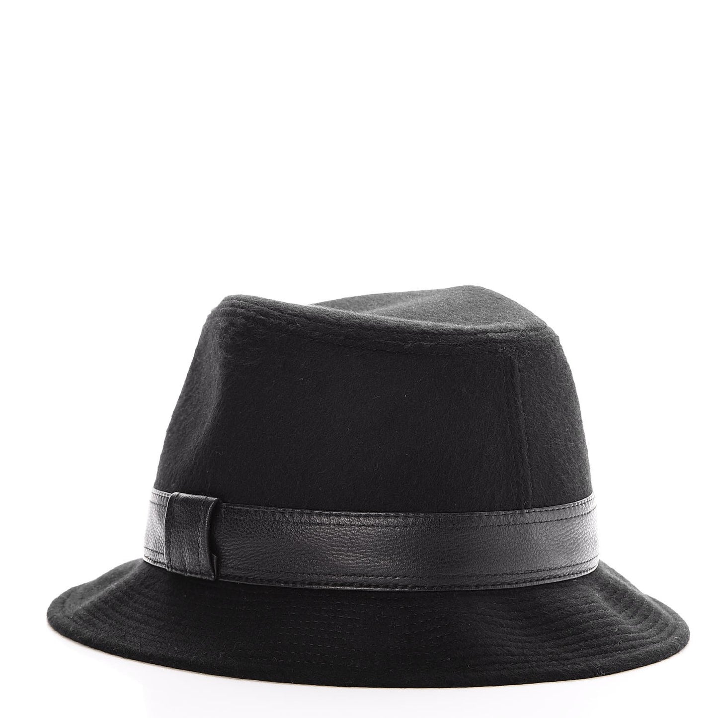 Cashmere Deerskin Hat 58 Black