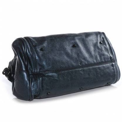 Chloe Leather Paddington Metallic Blue 6 of 10