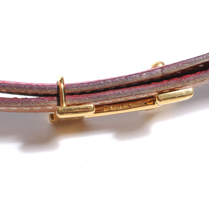 Hermes Courchevel Reversible Polished Constance 18mm H Belt 70 Gold Rouge 7 of 7