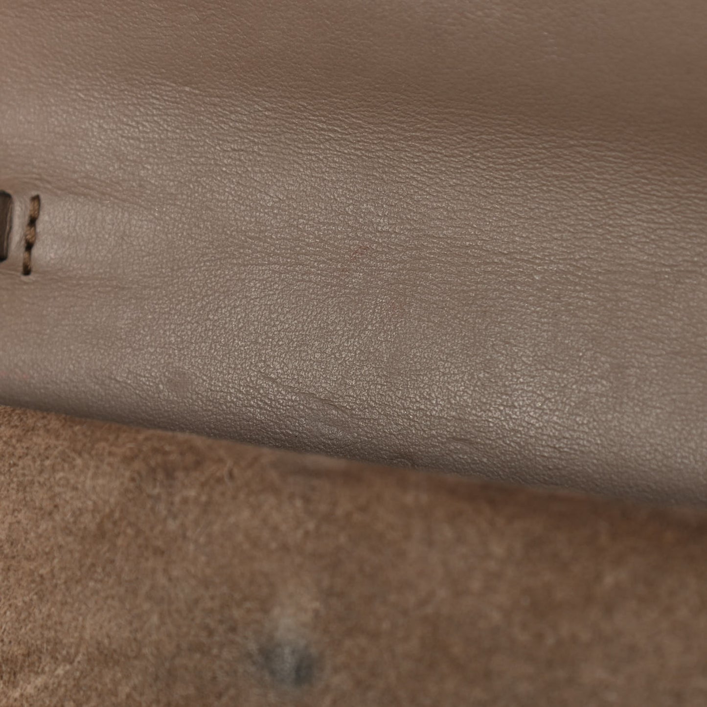 GG Supreme Monogram Super Mini Dionysus Shoulder Bag Taupe