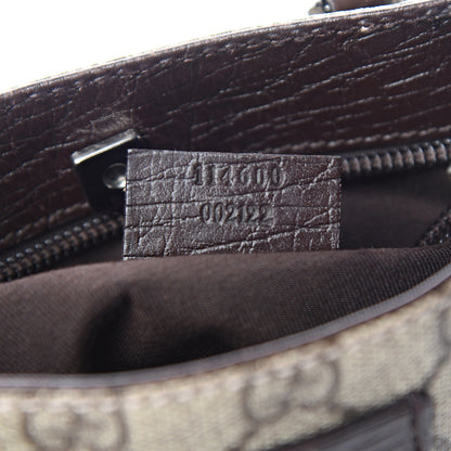 Gucci GG Supreme Monogram Mini Vertical Tote Dark Brown 6 of 9