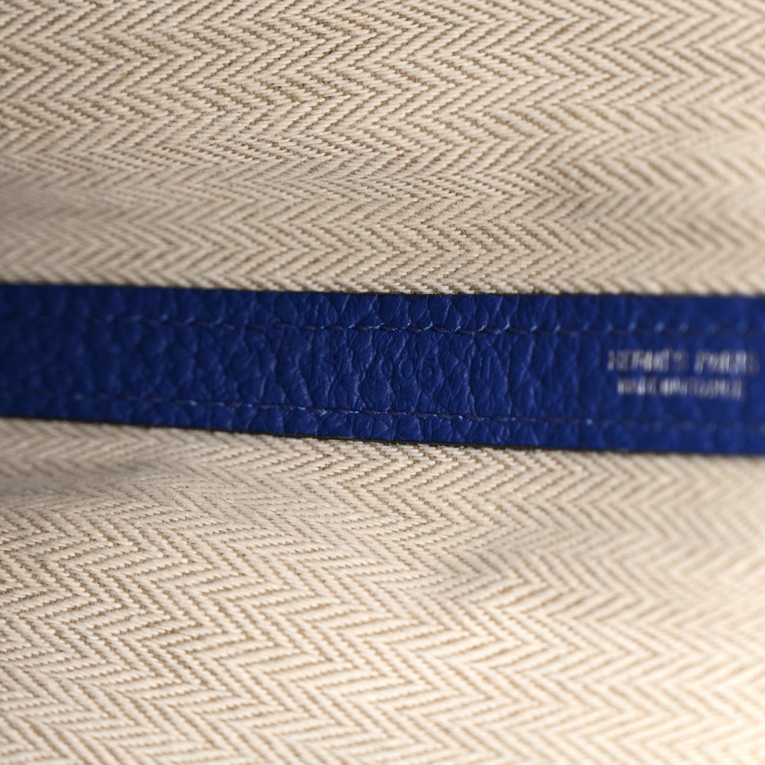 Hermes Negonda Garden Party 30 TPM Bleu Electrique 6 of 12