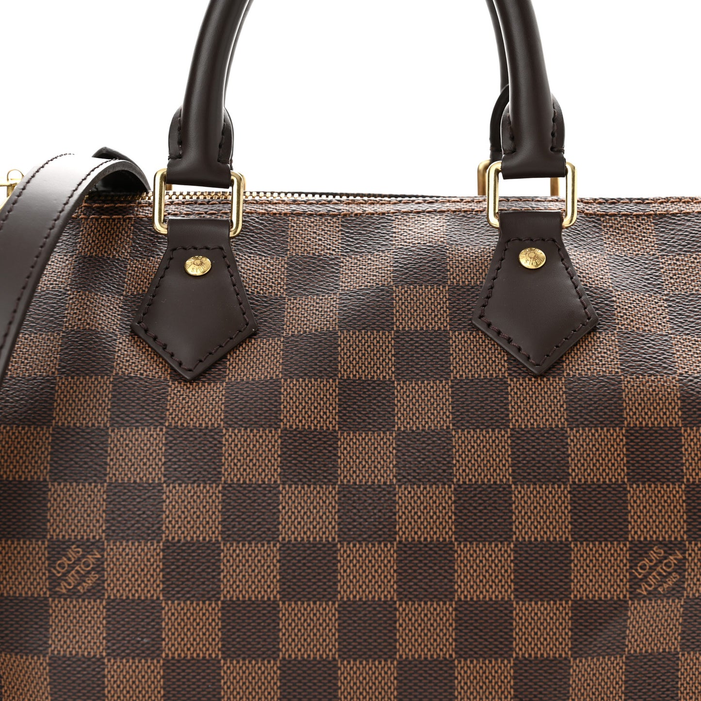 Damier Ebene Speedy Bandouliere 25