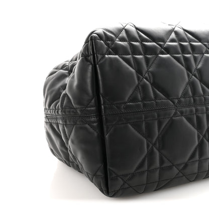Christian Dior Calfskin Macrocannage Large Toujours Black 9 of 10