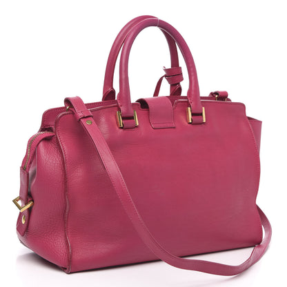 Saint Laurent Calfskin Small Classic Y Cabas Fuchsia 3 of 17