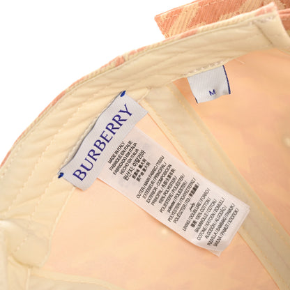 Burberry Houndstooth Baseball Cap M Sherbet 8 of 8