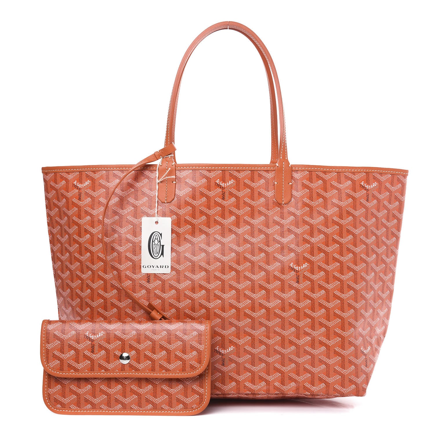 Goyard Goyardine Saint Louis PM Orange 1 of 9