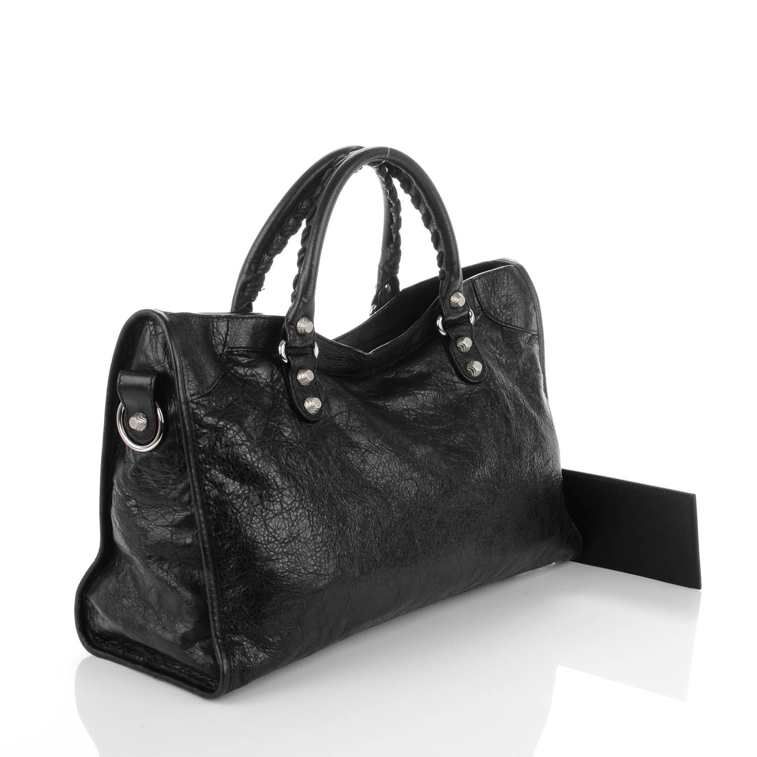Balenciaga Agneau Giant 12 Silver Hardware City Black 3 of 8