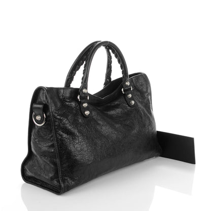 Balenciaga Agneau Giant 12 Silver Hardware City Black 3 of 8