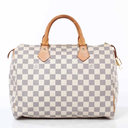 Louis Vuitton Damier Azur Speedy 30 1 of 8