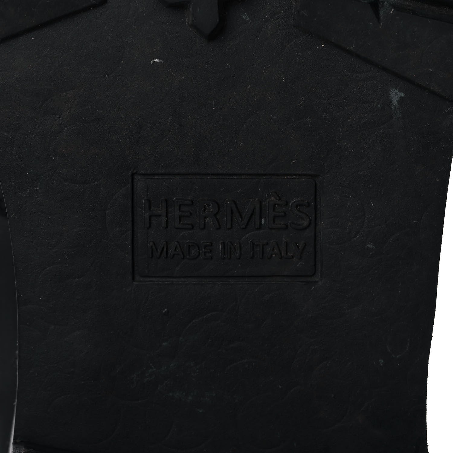 Hermes Calfskin Womens Hiking Boots 38.5 Black 6 of 8