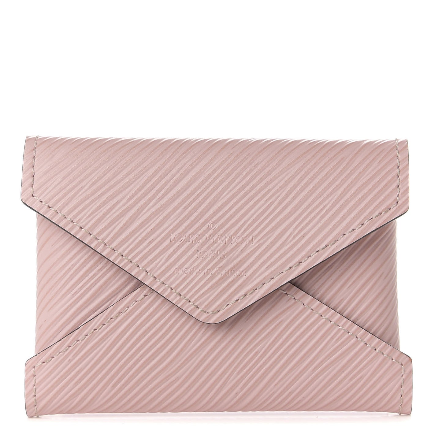 Epi Small Kirigami Pochette Insert Rose Ballerine