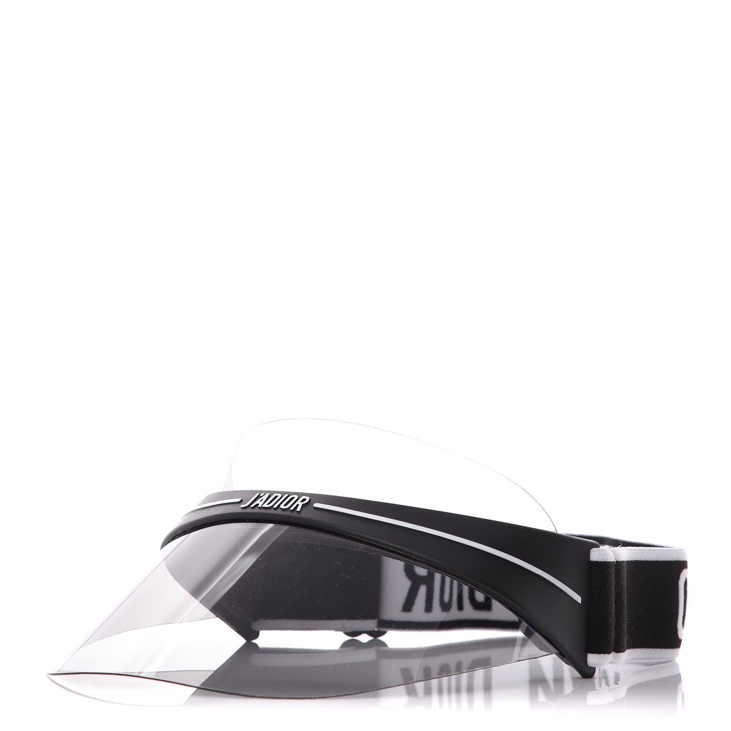 Mirrored DiorClub1 Sun Visor Silver
