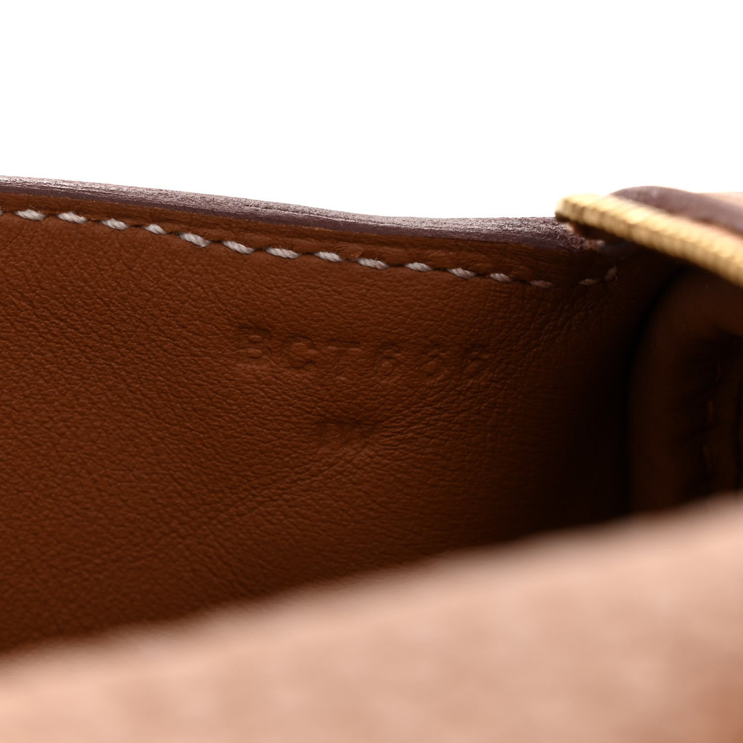 Hermes Taurillon Clemence Mini Lindy 20 Gold 7 of 11
