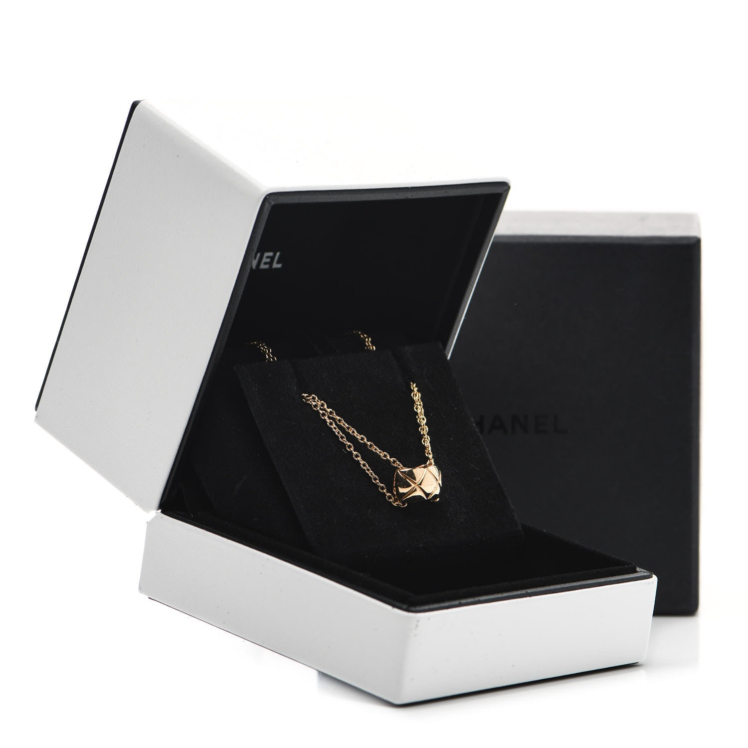 Chanel 18K Yellow Gold Coco Crush Pendant Necklace 5 of 5