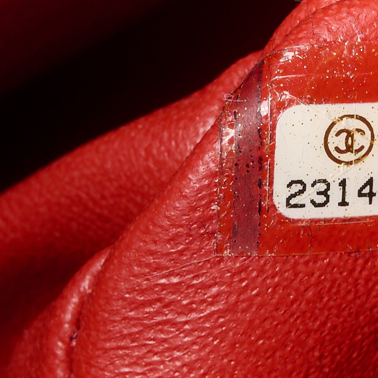 Aged Calfskin Chevron Quilted 2.55 Reissue 226 Flap Red