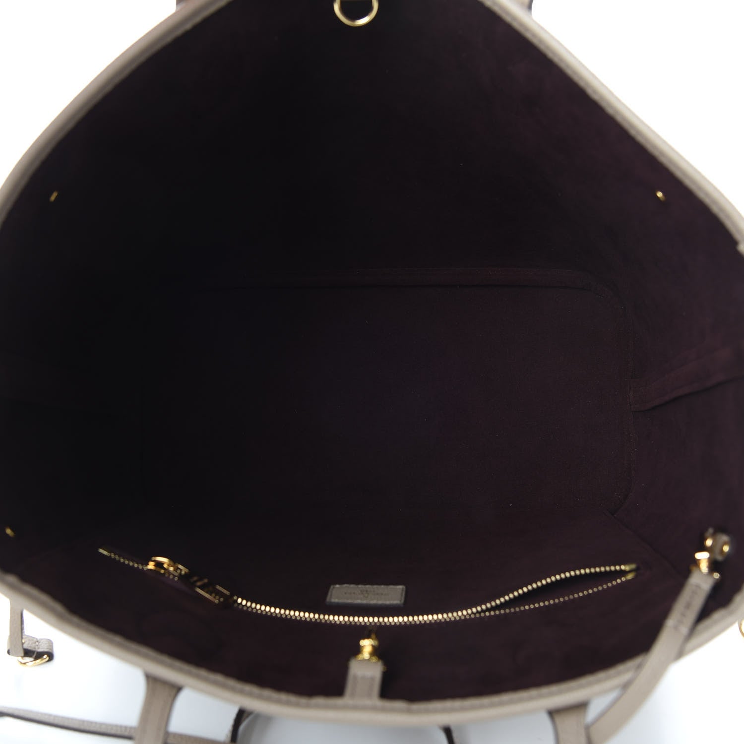 Louis Vuitton Empreinte Monogram Giant Neverfull MM Tourterelle 6 of 12