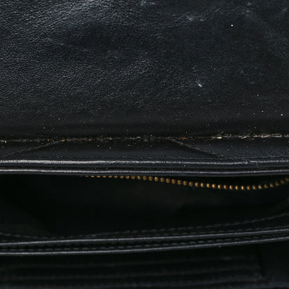 Saint Laurent Calfskin Y Quilted Monogram Toy Loulou Crossbody Bag Black 7 of 10