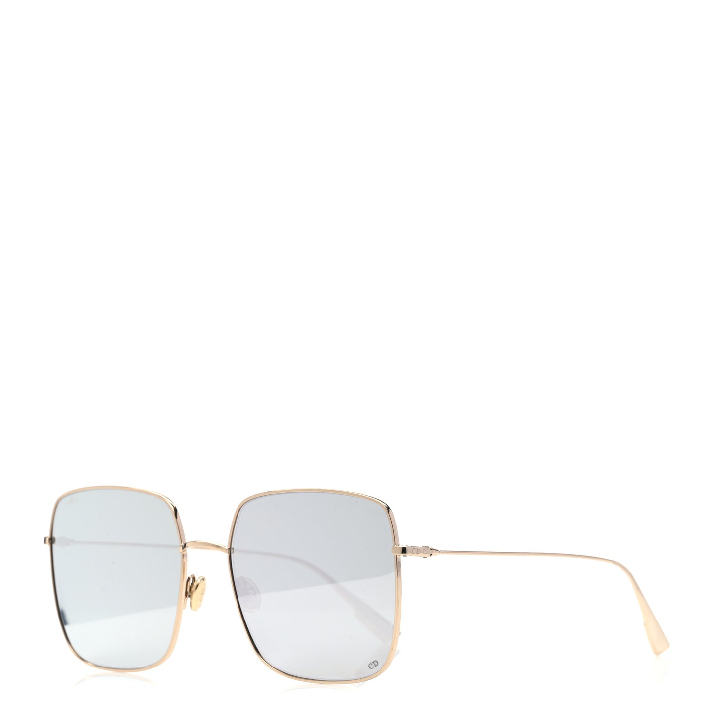 Metal Stellaire 1 Square Sunglasses Gold