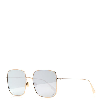 Christian Dior Metal Stellaire 1 Square Sunglasses Gold 1 of 9