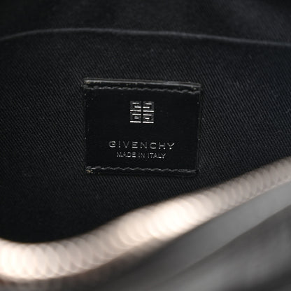 Givenchy Coated Canvas Logo Embossed G Essentials Camera Bag Black 6 of 12